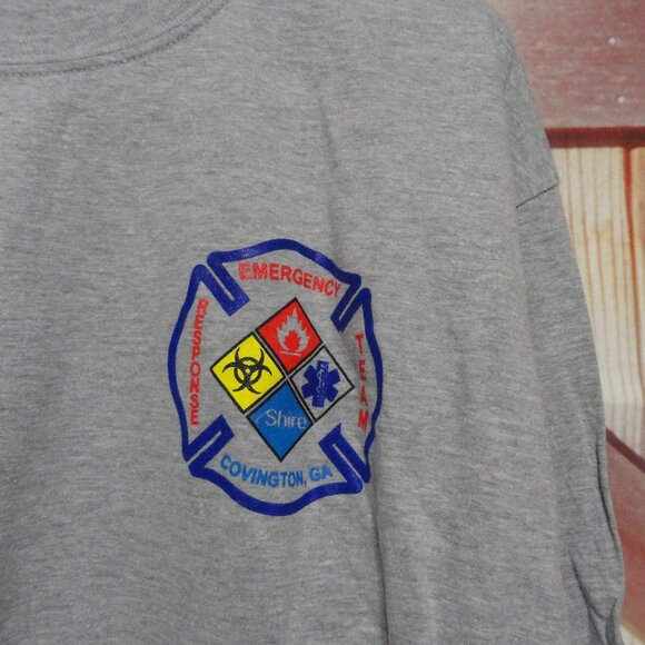 Covington Ga, HAZMAT Emergency Responce Team Long sleeve EUC~ Rare - Picture 3 of 4